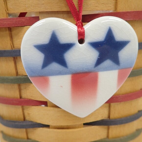 Vintage Longaberger Woven Traditions Large Peg Basket - Picture 7 of 7